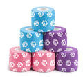 MUEUSS Vet Wrap Cohesive Bandages, Self-Adhesive Bandage Wrap, Breathable Non-Woven Self Adherent Tape for Pet Dog Leg Paw Wound, Horse, Cat, First Aid & Ankle Sprain, 2 Inch (6 Rolls)