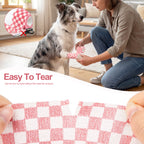 MUEUSS Vet Wrap Cohesive Bandages, Self-Adhesive Bandage Wrap, Breathable Non-Woven Self Adherent Tape for Pet Dog Leg Paw Wound, Horse, Cat, First Aid & Ankle Sprain, 2 Inch (6 Rolls)
