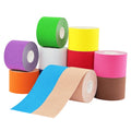 MUEUSS Kinesiology Tape,Sports Tape,Athletic Tape Elastic Cotton Strips,Waterproof Tape for Muscles,Knees,Shoulders Plantar Fasciitis Pain Relief